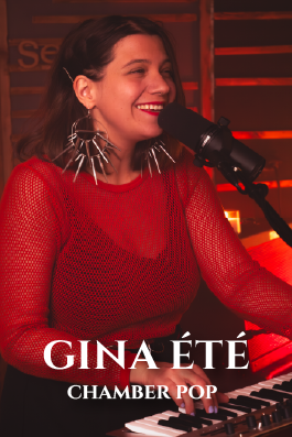 poster Gina été